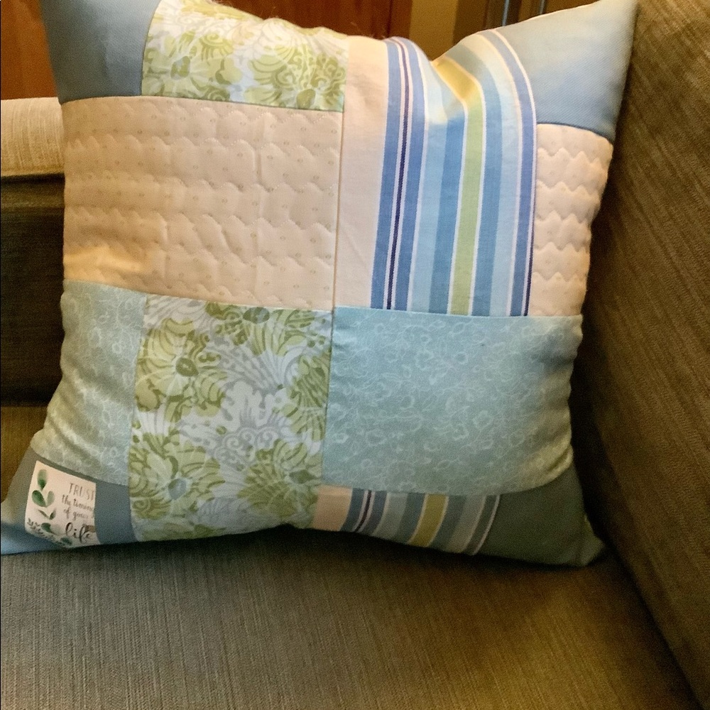 ‘Pillow Talk’ custom decorative pillow